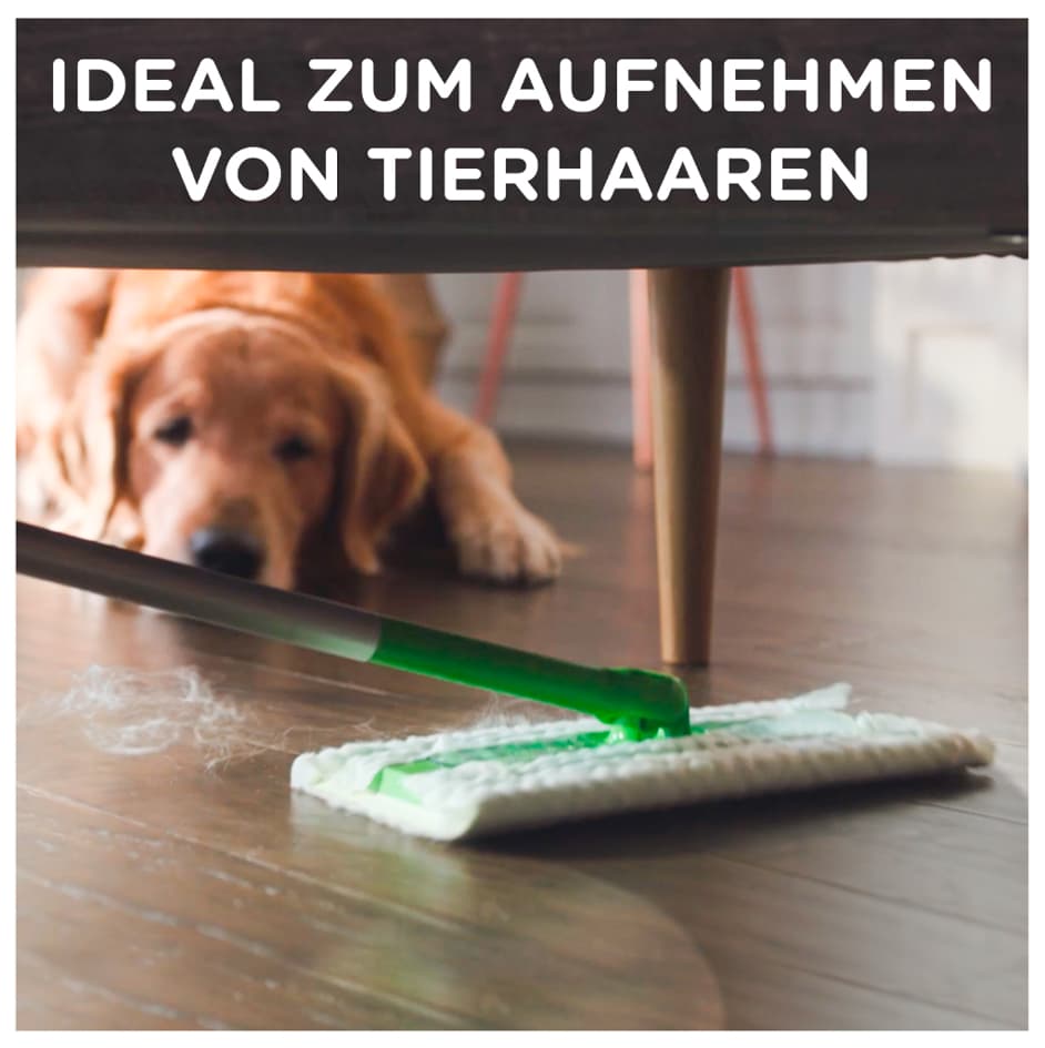 Swiffer Trocken-Bodenwischtücher, 18er Nachfüllpackung