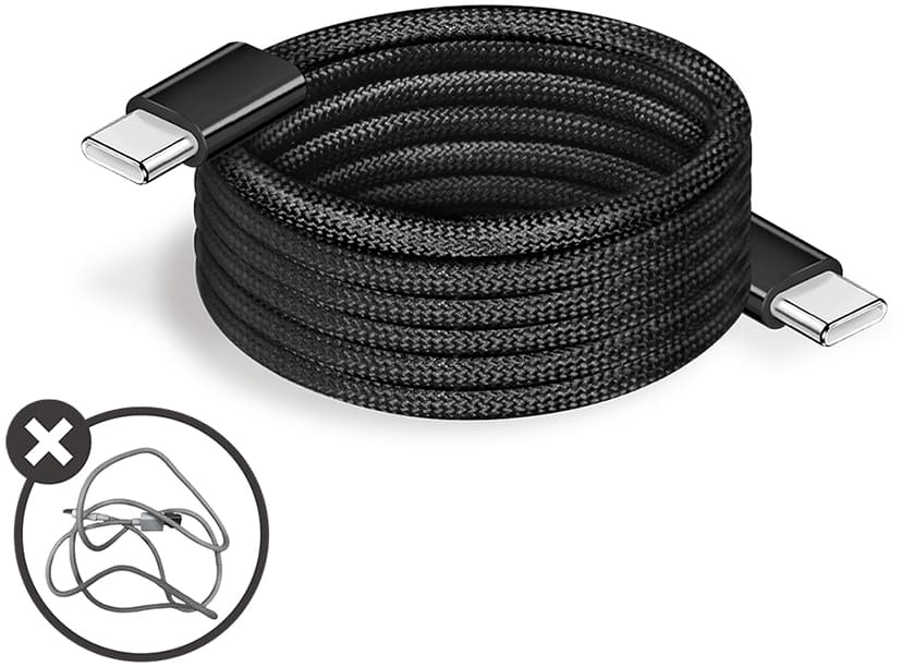 Logilink Magnetisches Daten- & Ladekabel, Usb-C, 1,5 M