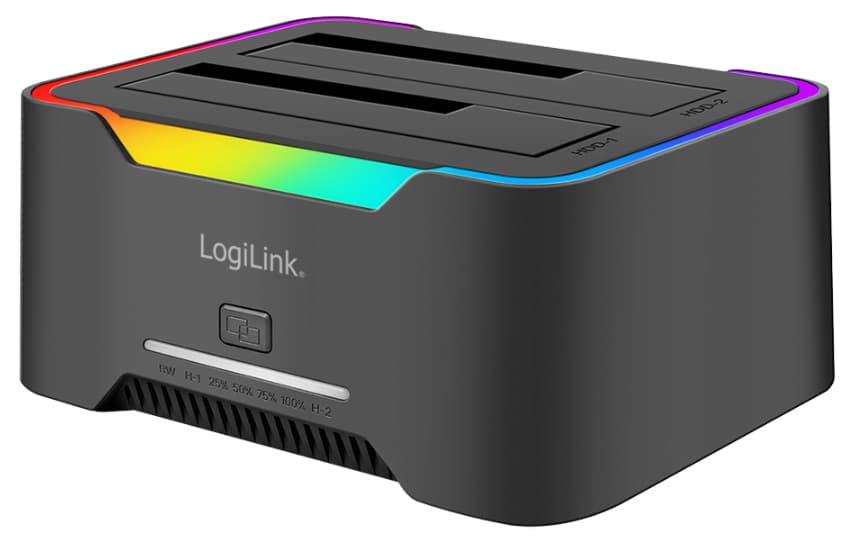 Logilink Usb 3.2 Dual Festplatten Docking Station, 2,5, /3,5,