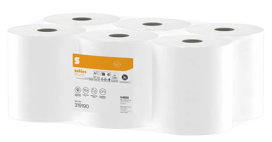 Satino By Wepa Handtuchrolle Hicycle, 2-Lagig, 138 M
