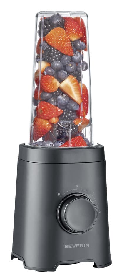 Severin Smoothie-Maker Sm 3743, 300 Watt, Schwarz Matt