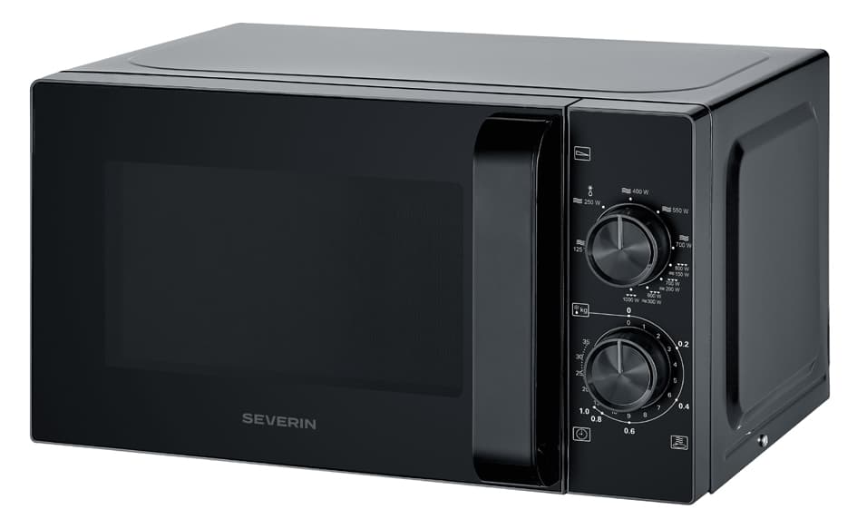 Severin Mikrowelle Mw 7792 S-Wave, 20 Liter, Schwarz