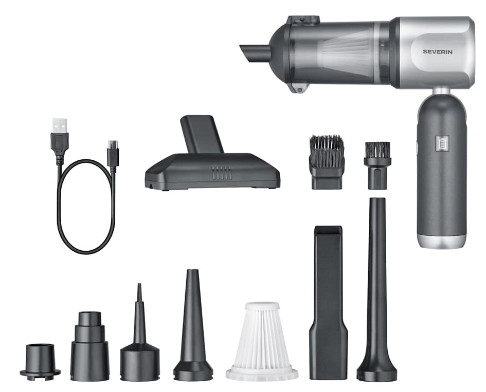 Severin Akku-Handstaubsauger S, Power Vac & Blow