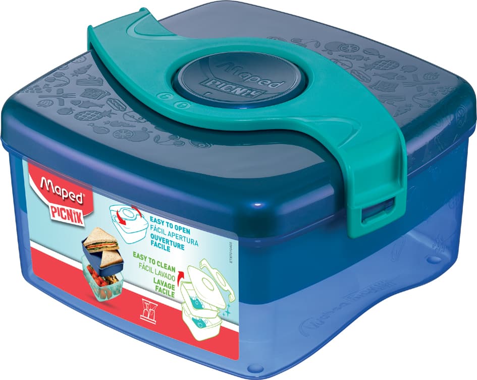 Maped Picnik Brotdose Origins Lunch-Box, 1,4 L, Aqua