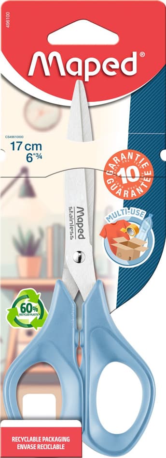 Maped Schere Advanced Green, Länge: 170 Mm, Symmetrisch