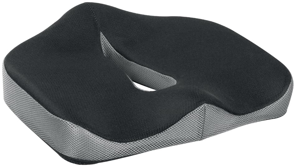 Logilink Orthopädisches Steißbein-Sitzkissen, Schwarz