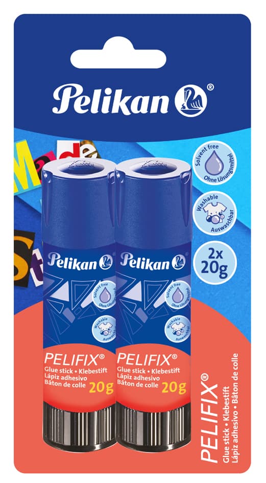Pelikan Klebestift Pelifix, 10 G, 2er Blister