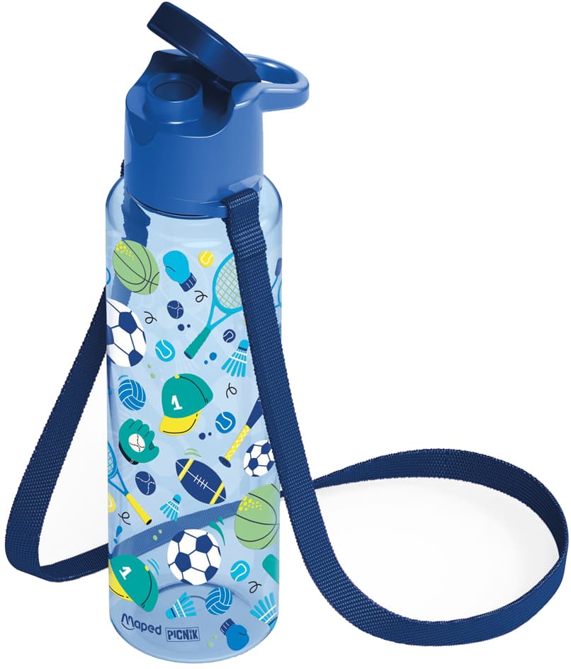 Maped Picnik Trinkflasche Access Vögel, 0,5 L, Rosa