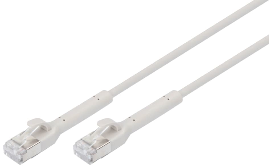 Digitus Abwinkelbares Slim Patchkabel, Kat. 6a, F/Ftp, 1,5 M