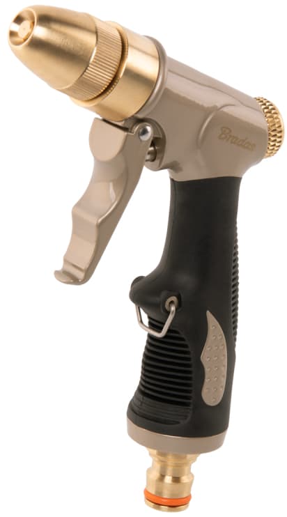 Bradas Spritzpistole Aqua Lux Soft, 3 Sprühfunktionen, Gold