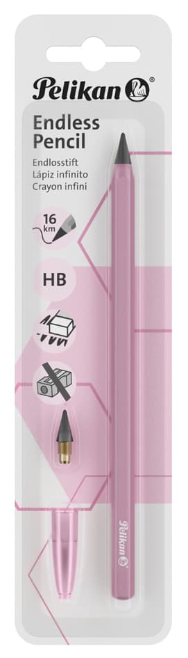 Pelikan Endloser Bleistift , Endless, , Pink Powder