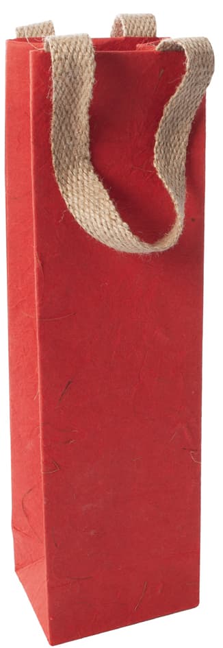 Sigel Flaschentüte , Red Coco, , Rot