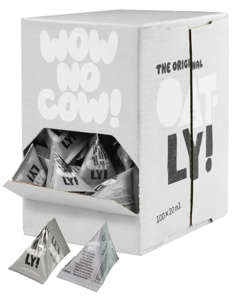 Restposten: Oatly Hafermilch-Portion, Im Karton