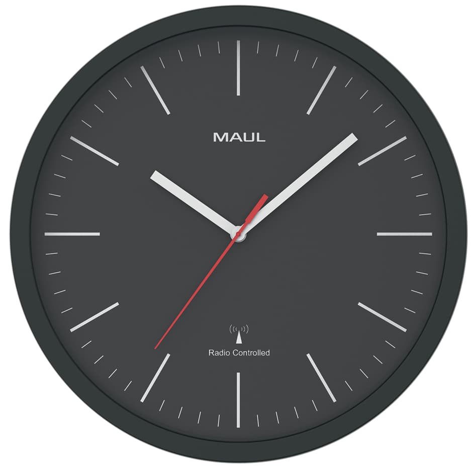 Restposten: Maul Wanduhr/Funkuhr Mauljump, Durchmesser: 305