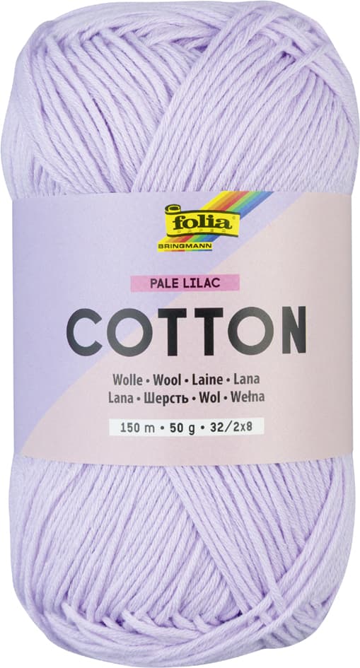 Folia Wolle / Baumwollgarn, 50 G / 150 M, Pale Lilac