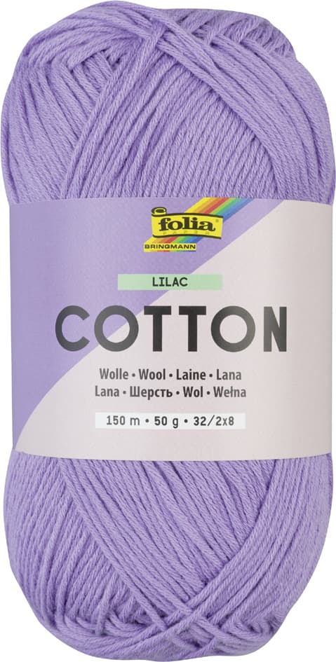 Folia Wolle / Baumwollgarn, 50 G / 150 M, Lilac