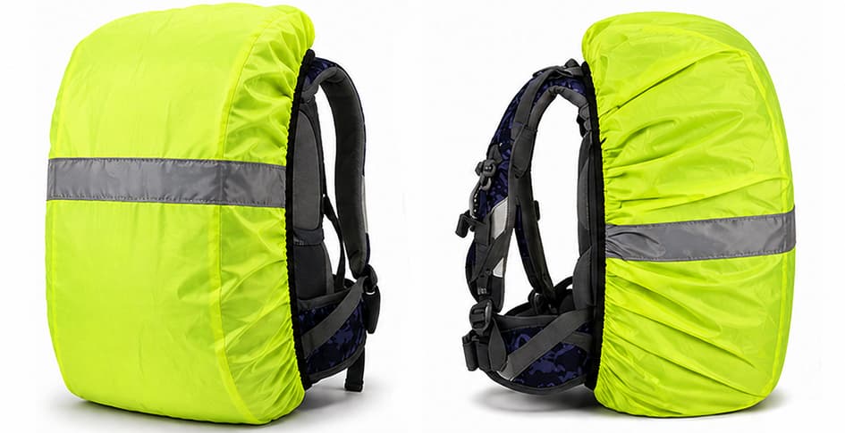 Iwh Regenschutzhülle Für Rucksack & Schulranzen, Neongelb