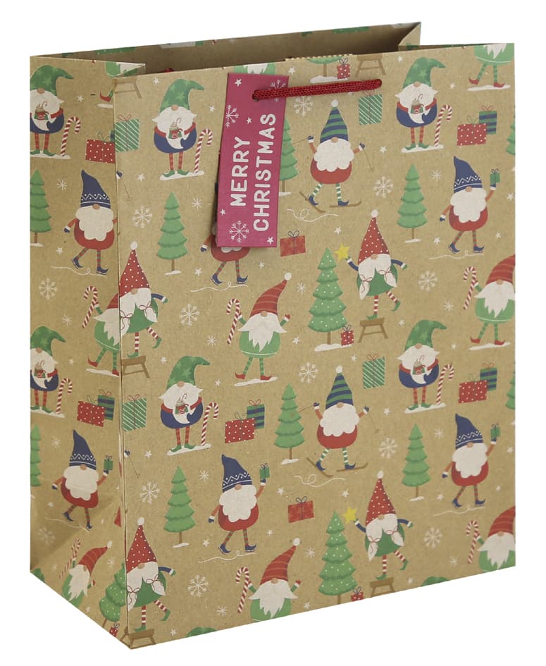 Clairefontaine Weihnachts-Geschenktüte , Gnome, , Mittel