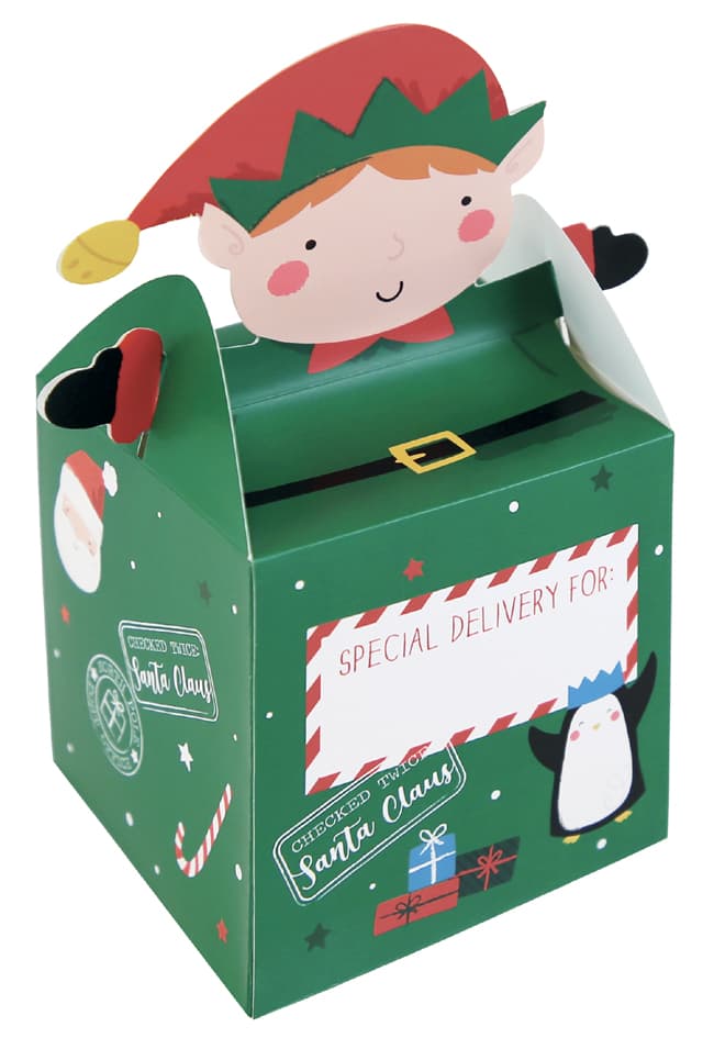 Clairefontaine Weihnachts-Geschenkbox , Kobold,