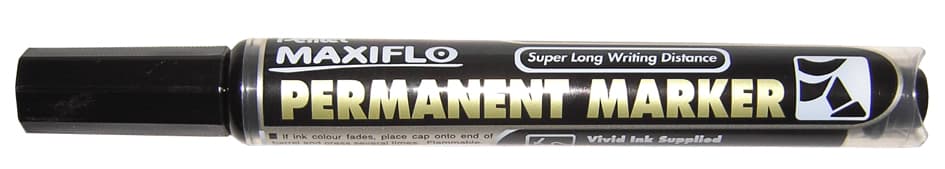 Pentel Permanent-Marker Maxiflo Nlf60, Schwarz
