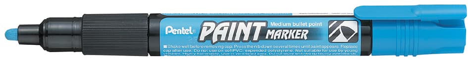 Pentel Lackmarker Paint Marker Mmp20, Hellblau
