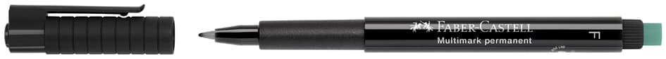 Faber-Castell Permanent-Marker Multimark F, Schwarz