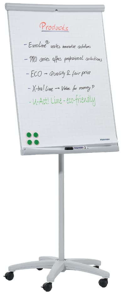 Franken Flipchart U-Act! Line Mobil, 700 X 1.000 Mm