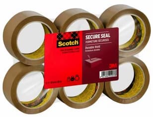 3m Scotch Verpackungsklebeband Secure Seal, 50 Mm X 66 M