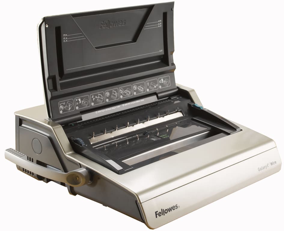 Fellowes Elektrisches Drahtbindegerät Galaxy E Wire, Silber
