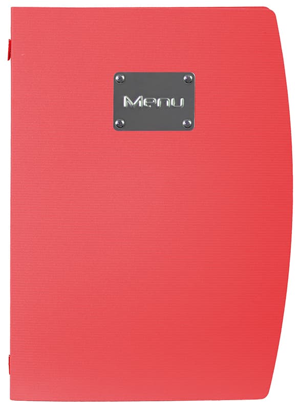 Securit Speisekarten-Mappe Rio Menu, Din A4, Rot
