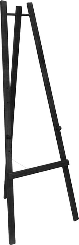 Securit Staffelei Easel, Verstellbar, Schwarz