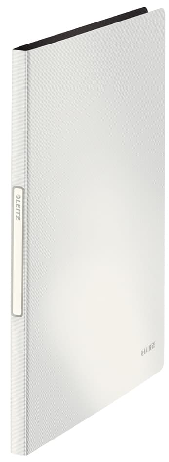 Leitz Sichtbuch Solid, A4, Pp, Mit 40 Hüllen, Weiß