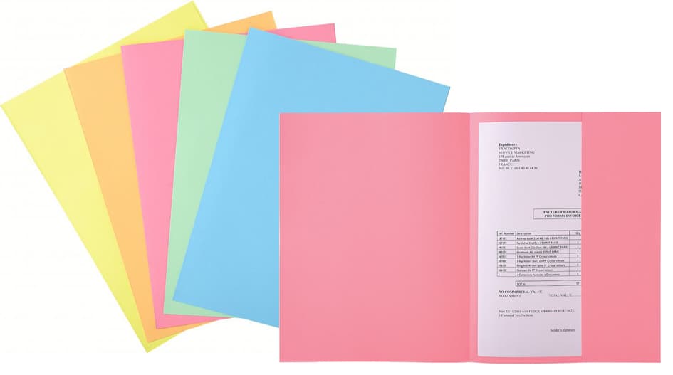 Exacompta Aktenmappe Super 160, Din A4, Gelb