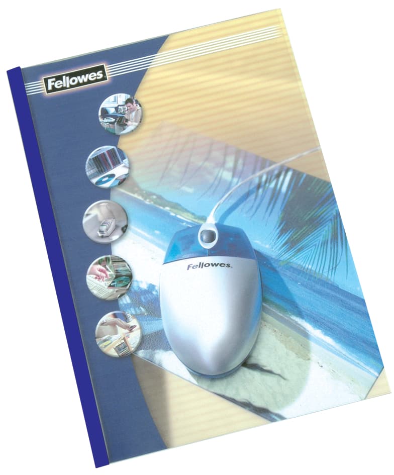 Fellowes Thermobindemappe Prestige, Din A4, 1,5 Mm, Blau