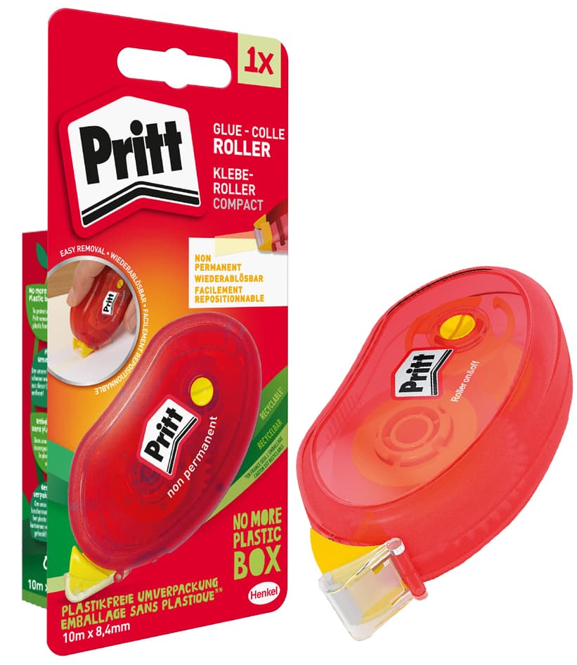 Pritt Kleberoller Compact, Non-Permanent, 8,4 Mm X 10 M