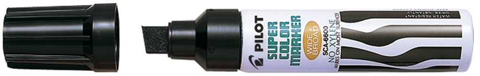 Pilot Permanent-Marker Super Color Jumbo, Schwarz