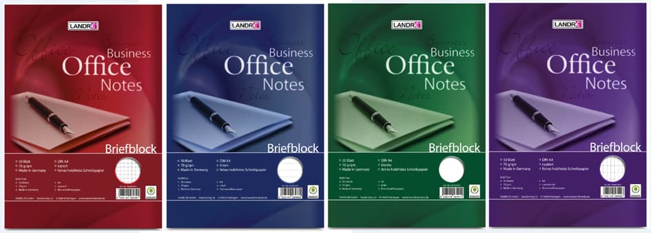 Herlitz Briefblock , Business Office Notes, , Din A5, Kariert