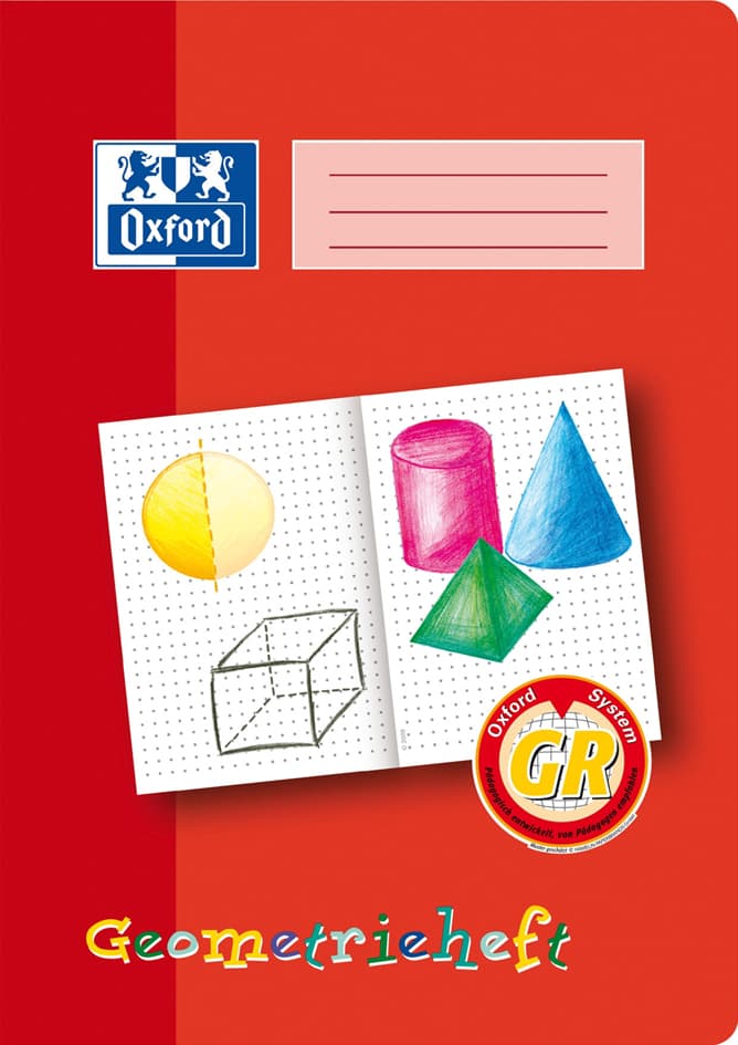 Oxford Schreiblernheft , Geometrieheft, , Lineatur: Gr, Din A4