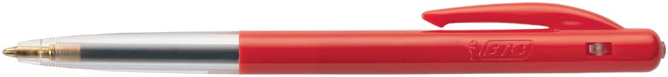 Bic Druckkugelschreiber M10, Strichfarbe: Rot