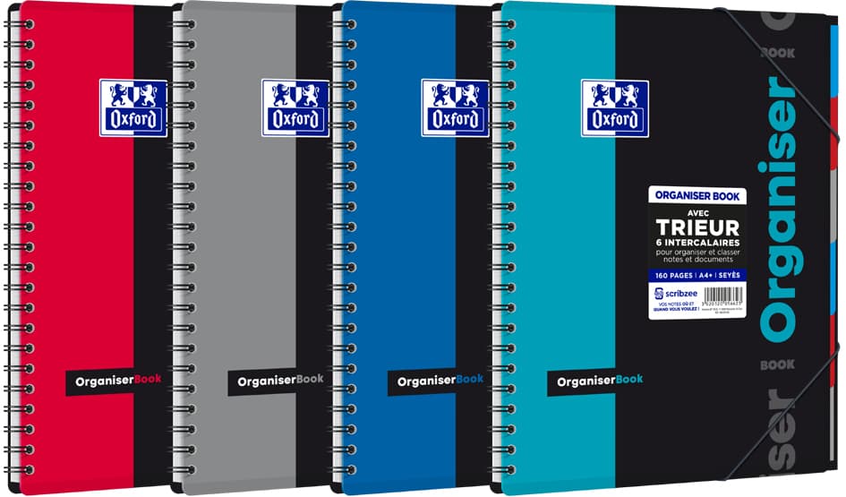 Oxford Studium Collegeblock , Organiserbook, , A4+, Kariert