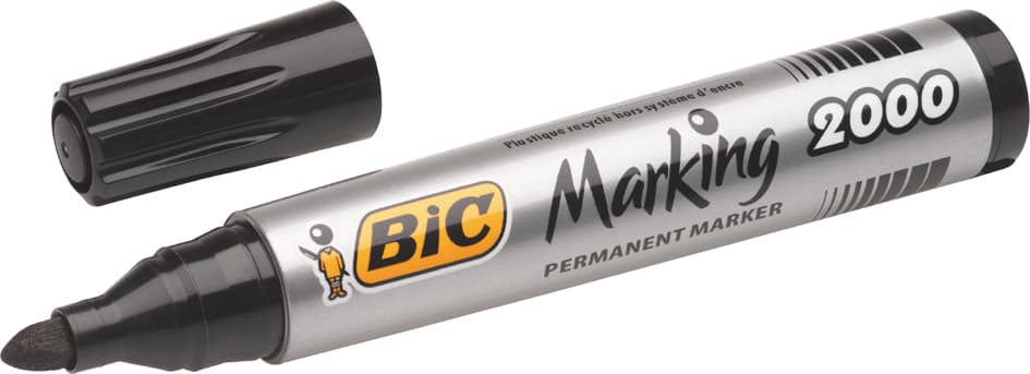 Bic Permanent-Marker Marking 2000 Ecolutions, Schwarz