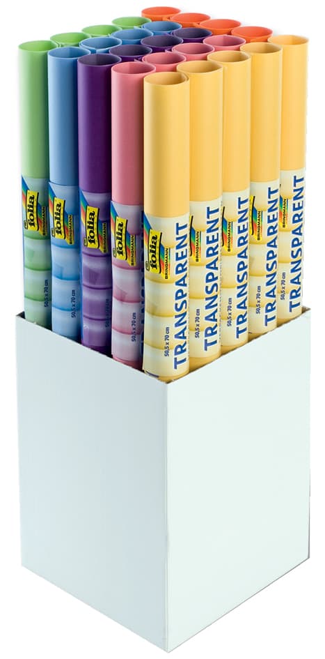 Folia Transparentpapier, (B)505 X (L)700 Mm, Display