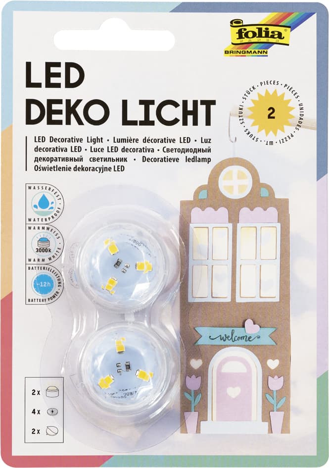 Folia Led-Deko-Licht, Inkl. Batterien