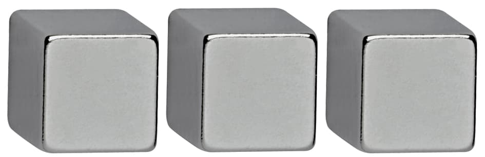 Maul Neodym-Magnetwürfel, (B)10 X (T)10 X (H)10 Mm, Nickel