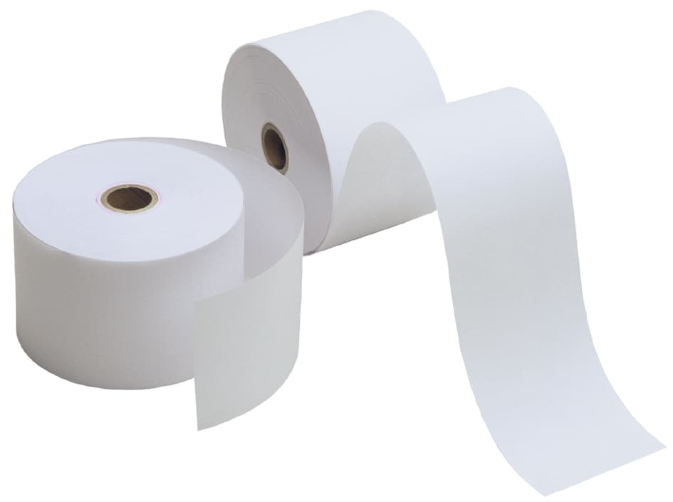 Kores Kassenrollen, 60 Mm X 44 M X 12 Mm, Recycling, Weiß