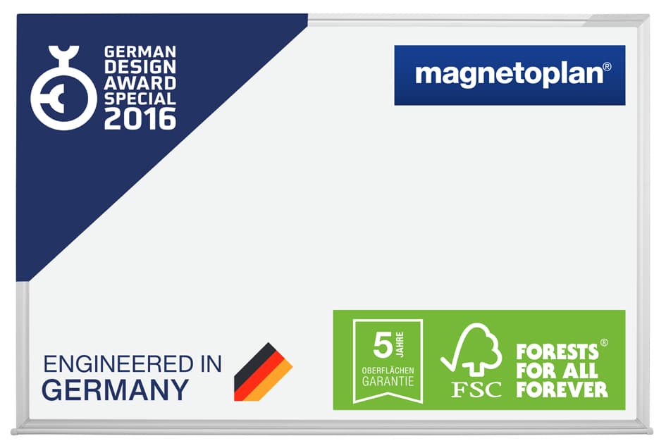 Magnetoplan Weißwandtafel Sp, (B)600 X (H)450 Mm