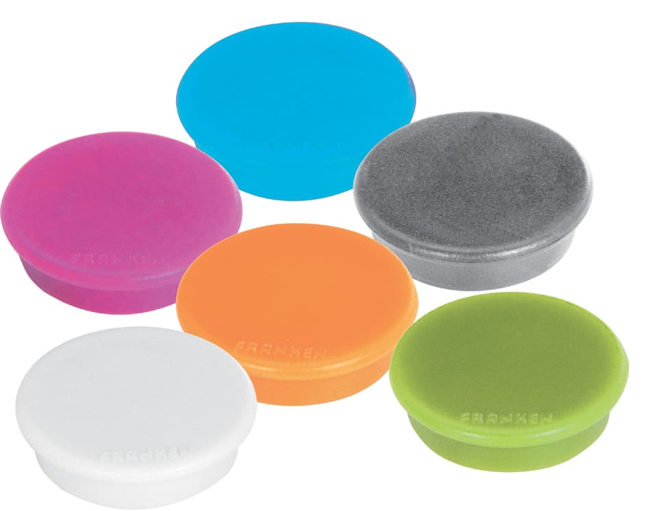 Franken Haftmagnet Magfun, Durchmesser: 32 Mm, Pink