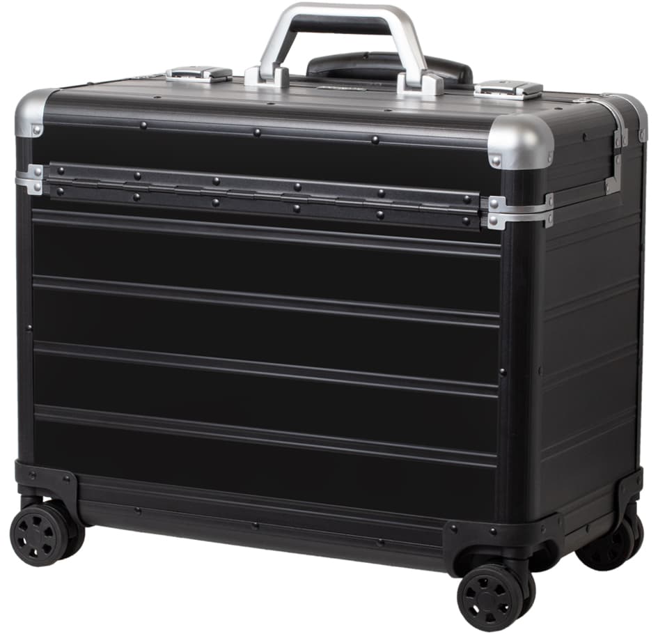 Alumaxx Pilotenkoffer , Pandora, , Aluminium, Schwarz Matt