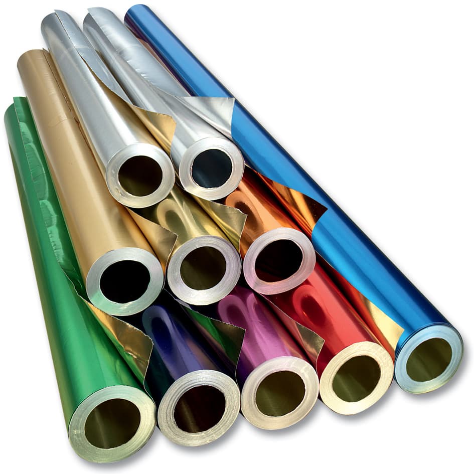 Folia Alu-Bastelfolie, (B)500 Mm X (L)10 M, Silber / Silber
