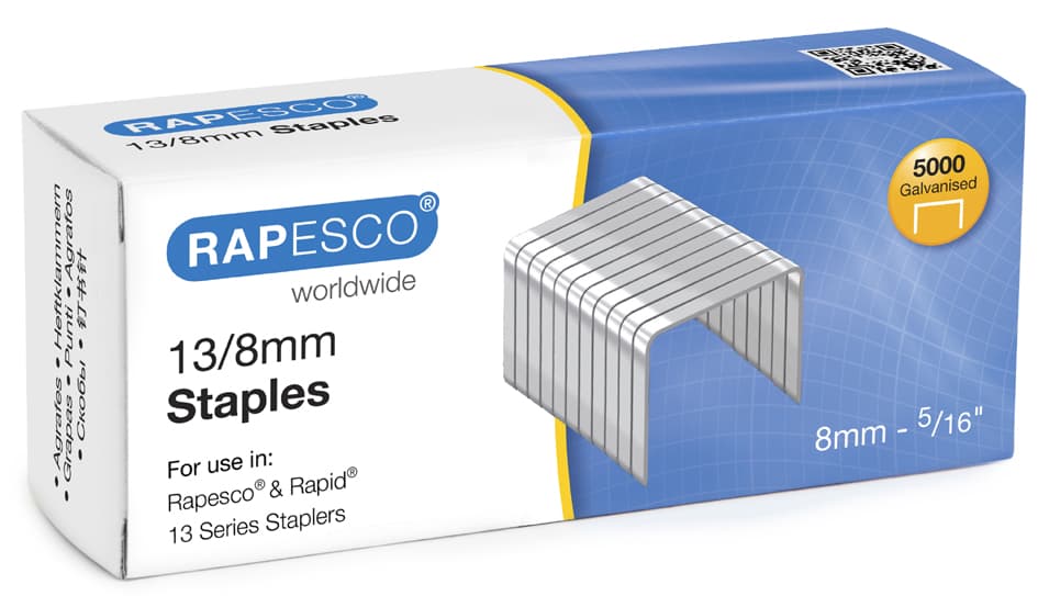Rapesco Heftklammern Für Handtacker 13/6, Verzinkt